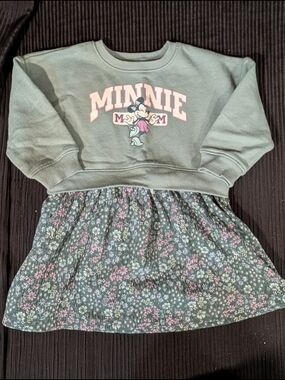 Disney Light Green Toddler Pullover Sweatshirt